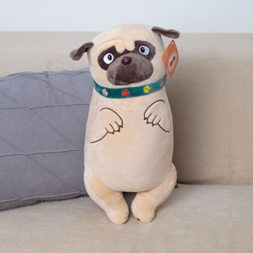 Мягкая игрушка Собака Мопс DL307010518K